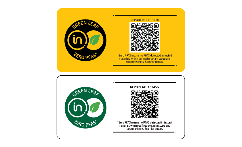 trade dressing of Green Leaf Mark Zero PFAS