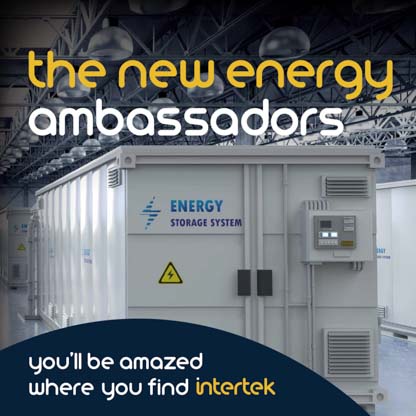 A large battery storage system